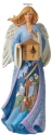 Jim Shore 6006250 Nativity Angel With Lantern Statue - No Free Ship