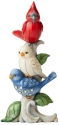 Jim Shore 6006441 Red White and Blue Bird Figurine