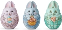 Jim Shore 6006519 Set-3 Mini Bunny Easter Figurine