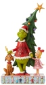 Jim Shore 6006567 Grinch and Max and Cindy Figurine