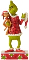 Jim Shore 6006570 Grinch Holding Max Figurine