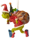 Jim Shore Dr Seuss 6006572 Grinch Tiptoeing Ornament