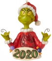 Jim Shore Dr Seuss 6006573 Grinch Holding String Ornament