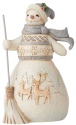 Jim Shore 6006583 Woodland Snowman Figurine