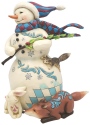 Jim Shore 6006603 Wonderland Snowman Figurine