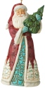 Jim Shore 6006608 Wonderland Santa Hanging Ornament