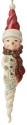 Jim Shore 6006609 Wonderland Snowman Icicle Ornament