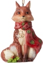 Jim Shore 6006610 Wonderland Fox Hanging Ornament