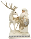 Jim Shore 6006615 Holiday Lustre Santa Figurine