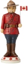 Jim Shore 6006643 Canadian Mountie Canada Nutcracker Figurine