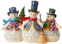 Jim Shore 6006647 Three Snowmen Figurine