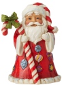 Jim Shore 6006662 Santa with Candy Cane Figurine