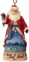 Jim Shore 6006666 The First Noel Santa Hanging Ornament