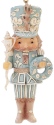 Jim Shore 6006691 Coastal Nutcracker Hanging Ornament