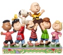 Jim Shore Peanuts 6006932 Peanuts Celebration Figurine