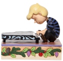 Jim Shore Peanuts 6006933 Schroeder with Musical Piano Figurine