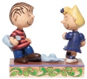 Jim Shore Peanuts 6006935 Linus and Sally Dancing Figurine