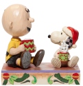 Jim Shore Peanuts 6006937 Charlie Brown and Snoopy Figurine