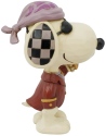 Peanuts by Jim Shore 6006945 Mini Snoopy Pirate Figurine