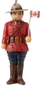 Jim Shore 6007879 Canadian Nutcracker Ornament - Canada