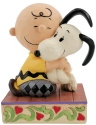 Jim Shore Peanuts 6007936 Charlie Brown and Snoopy Hugging Figurine