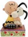 Jim Shore 6007936 Charlie Brown and Snoopy Hugging Figurine