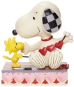 Jim Shore 6007937i Snoopy with Hearts Figurine