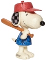 Jim Shore 6007961 Mini Snoopy Baseball Figurine