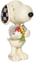 Jim Shore 6007962 Mini Snoopy with Flowers Figurine