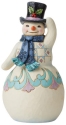 Jim Shore 6008121 Snowman with Top Hat Figurine