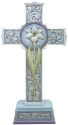 Jim Shore 6008405 Two Sided Cross Figurine