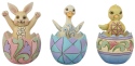 Jim Shore 6008409 Mini Easter Eggs 3 Figurine