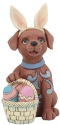 Jim Shore 6008411 Easter Dog Mini Figurine
