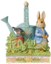 Jim Shore Beatrix Potter 6008744 Peter Rabbit and Watering Can Figurine