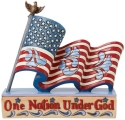 Jim Shore 6008790 Patriotic One Nation Figurine