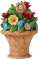Jim Shore 6008792 Flower Bouquet Mini Figurine