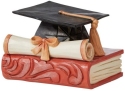 Jim Shore 6008793 Graduation Cap Mini Figurine