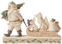 Jim Shore 6008861 Woodland Santa and Animals Figurine