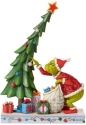 Jim Shore Dr Seuss 6008886 Grinch Un-decorating Tree Figurine