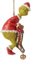 Jim Shore Dr Seuss 6008894 Grinch Dated Stocking Ornament