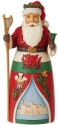 Jim Shore 6008913 Welsh Santa Figurine