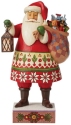 Jim Shore 6008940 Santa with Lantern Figurine