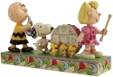 Jim Shore Peanuts 6008968 Peanuts Parade Figurine