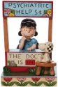 Jim Shore Peanuts 6008971 Lucy at Psychiatric Booth Figurine