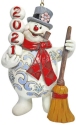 Jim Shore Frosty 6009109N Frosty Dated 2021 Ornament