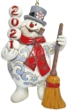 Jim Shore Frosty 6009109 Frosty Dated 2021 Ornament