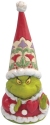 Jim Shore 6009200i Grinch with Large Heart Gnome