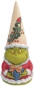 Jim Shore 6009201 Grinch Holding Present Gnome