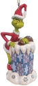 Jim Shore Dr Seuss 6009204 Grinch Climbing in Chimney Ornament