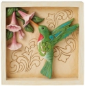 Jim Shore 6009334 Hummingbird Plaque